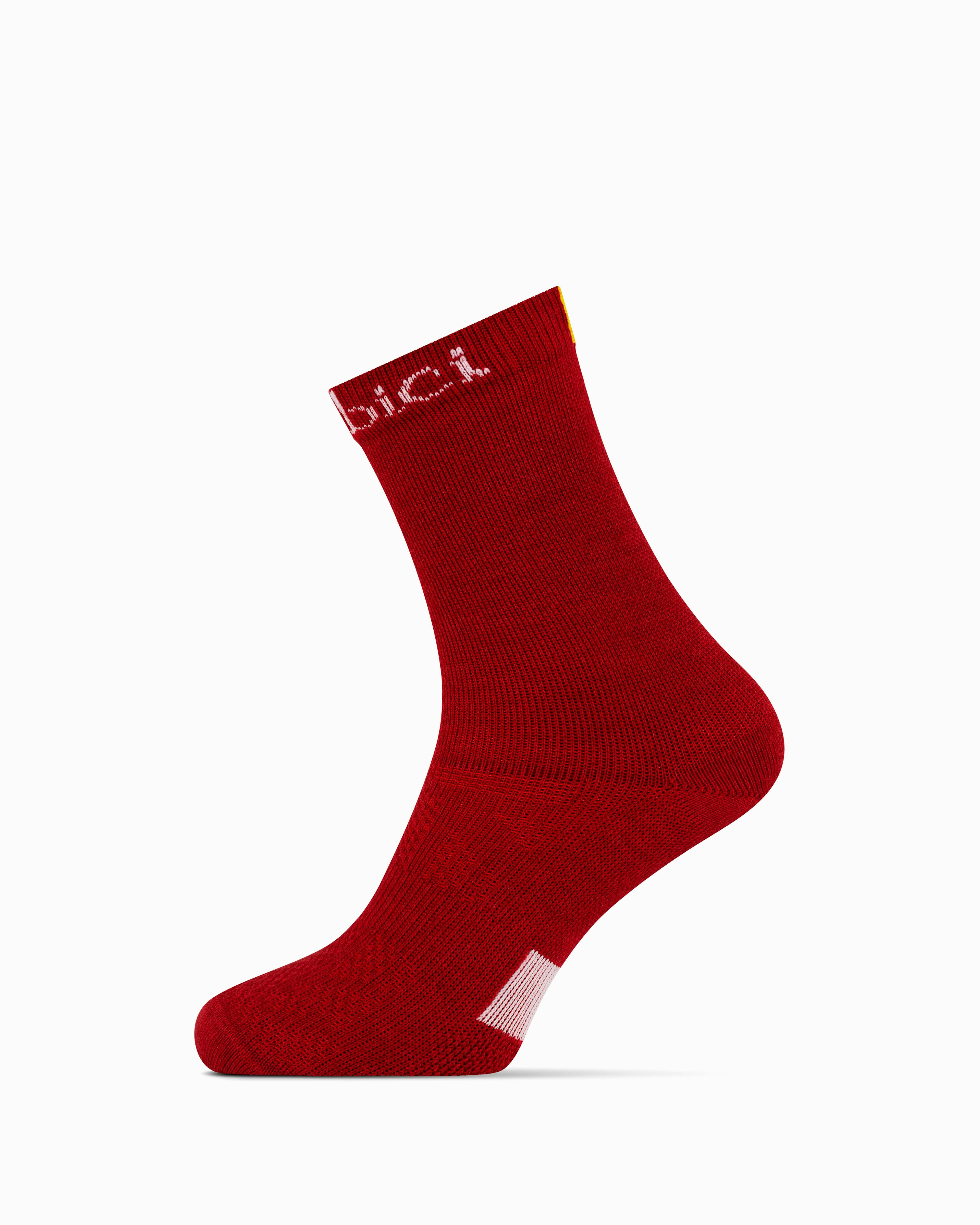 Merino Socks (Red)